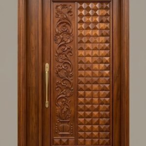 CNC Main Door – Custom Wooden Door Design in Islamabad & Wah Cantt