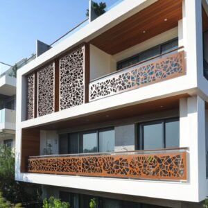 Custom CNC Iron Railings & Metal Panels